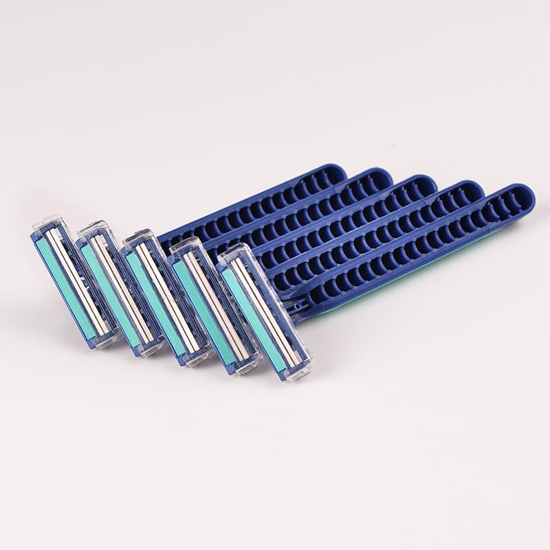 Disposable Twin-Blade Stainless Steel Razor